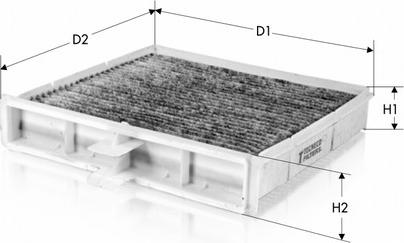 Tecneco Filters CK9691-C - Filtre, air de l'habitacle cwaw.fr