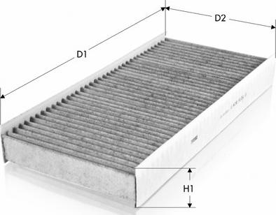 Tecneco Filters CK9398-C - Filtre, air de l'habitacle cwaw.fr