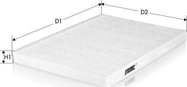 Tecneco Filters CK1246 - Filtre, air de l'habitacle cwaw.fr