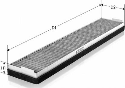 Tecneco Filters CK9414-C - Filtre, air de l'habitacle cwaw.fr