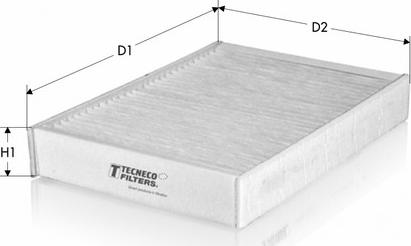 Tecneco Filters CK24017 - Filtre, air de l'habitacle cwaw.fr