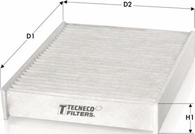 Tecneco Filters CK20013 - Filtre, air de l'habitacle cwaw.fr