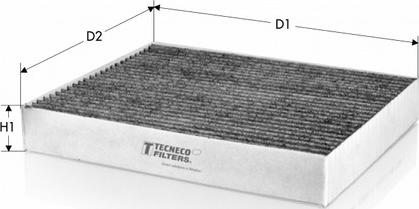 Tecneco Filters CK28001-C - Filtre, air de l'habitacle cwaw.fr