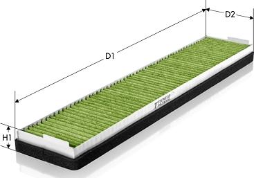 Tecneco Filters CKA9545 - Filtre, air de l'habitacle cwaw.fr