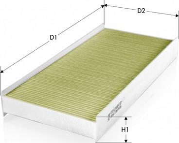 Tecneco Filters CKA9398 - Filtre, air de l'habitacle cwaw.fr