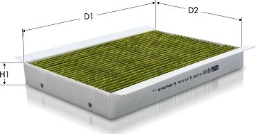 Tecneco Filters CKA1259 - Filtre, air de l'habitacle cwaw.fr