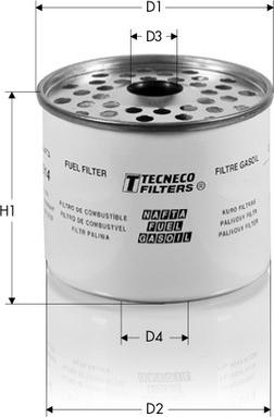 Tecneco Filters GS014 - Filtre à carburant cwaw.fr