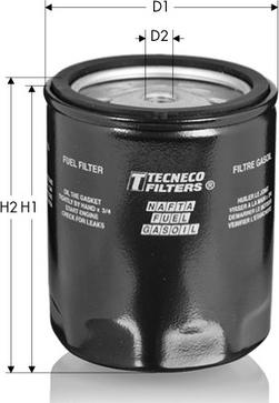 Tecneco Filters GS30 - Filtre à carburant cwaw.fr