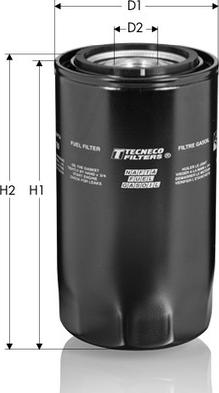 Tecneco Filters GS118 - Filtre à carburant cwaw.fr