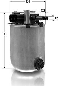 Tecneco Filters GS1232 - Filtre à carburant cwaw.fr