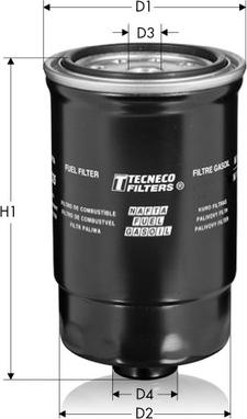 Tecneco Filters GS8019 - Filtre à carburant cwaw.fr