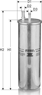 Tecneco Filters GS8020 - Filtre à carburant cwaw.fr