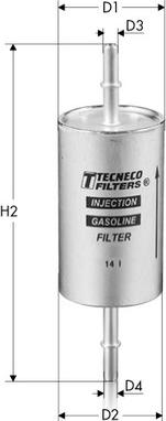 Tecneco Filters IN9839 - Filtre à carburant cwaw.fr