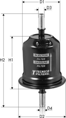 Tecneco Filters IN5561 - Filtre à carburant cwaw.fr