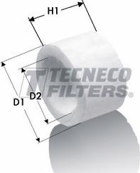 Tecneco Filters MT14 - Filtre à carburant cwaw.fr