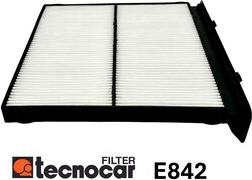 Tecnocar E842 - Filtre, air de l'habitacle cwaw.fr