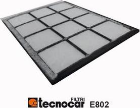 Tecnocar E802 - Filtre, air de l'habitacle cwaw.fr