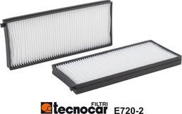 Tecnocar E720-2 - Filtre, air de l'habitacle cwaw.fr