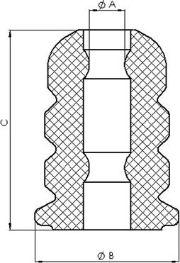 Tedgum 00056455 - Butée élastique, suspension cwaw.fr