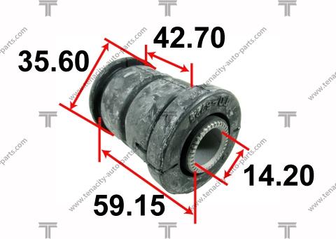 Tenacity AAMTO1035 - Douille de palier, bras transversal cwaw.fr