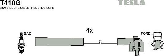 TESLA T410G - Kit de câbles d'allumage cwaw.fr