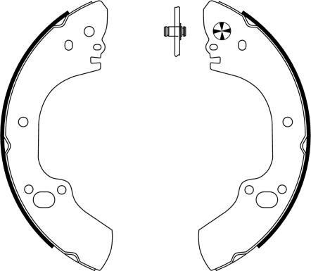 Textar 91063400 - Jeu de mâchoires de frein cwaw.fr