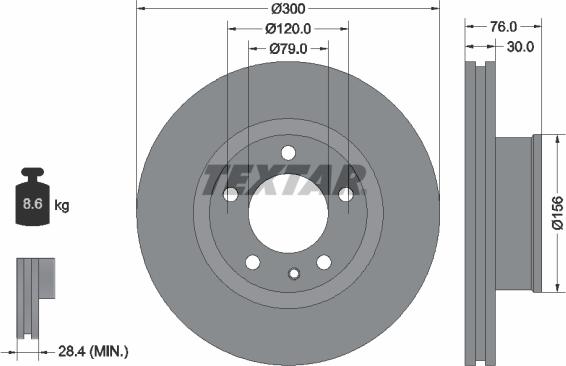 Delphi BG2607 - Disque de frein cwaw.fr