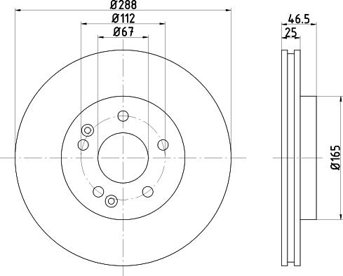 Textar 92072500 - Disque de frein cwaw.fr