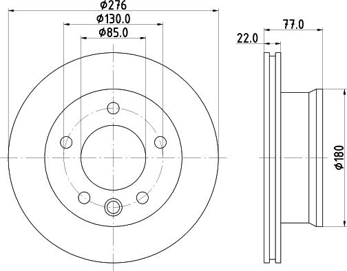 Textar 92105400 - Disque de frein cwaw.fr