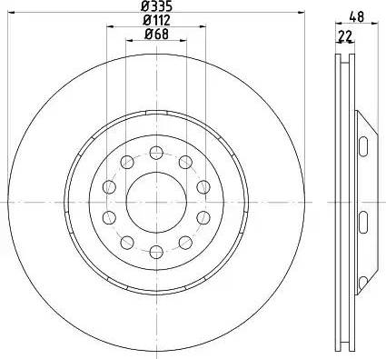 Textar 92206410 - Disque de frein cwaw.fr