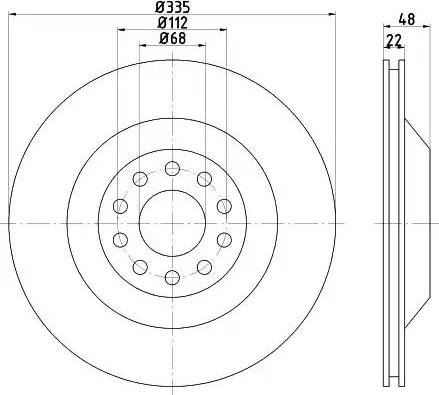 Textar 92206310 - Disque de frein cwaw.fr