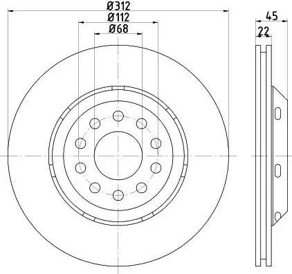 Textar 92206710 - Disque de frein cwaw.fr