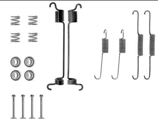 Textar 97011900 - Kit d'accessoires, mâchoire de frein cwaw.fr