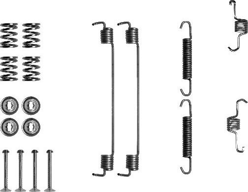 Textar 97031000 - Kit d'accessoires, mâchoire de frein cwaw.fr