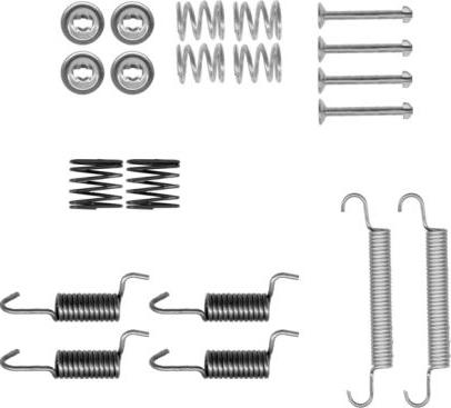 Textar 97038900 - Kit d'accessoires, mâchoires de frein de stationnement cwaw.fr