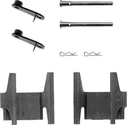 Textar 82030300 - Kit d'accessoires, plaquette de frein à disque cwaw.fr