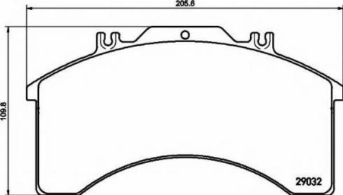 Textar 2903270 - Kit de plaquettes de frein, frein à disque cwaw.fr