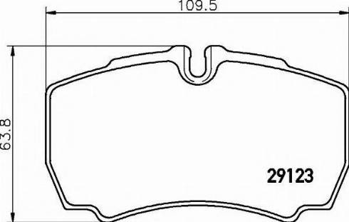 Textar 2912370 - Kit de plaquettes de frein, frein à disque cwaw.fr