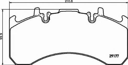 ACDelco AC0581539D - Kit de plaquettes de frein, frein à disque cwaw.fr