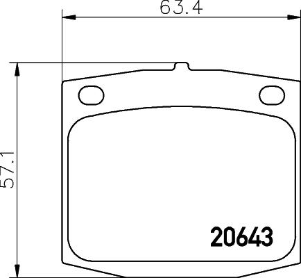 Textar 2064301 - Kit de plaquettes de frein, frein à disque cwaw.fr