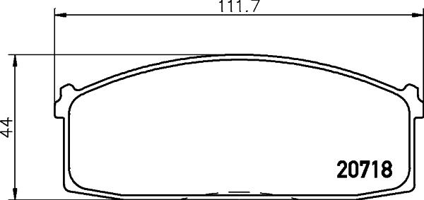 Textar 2071802 - Kit de plaquettes de frein, frein à disque cwaw.fr