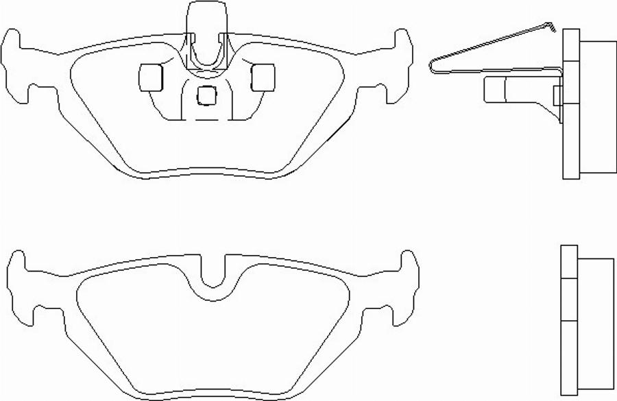 Textar 2193491 - Kit de plaquettes de frein, frein à disque cwaw.fr