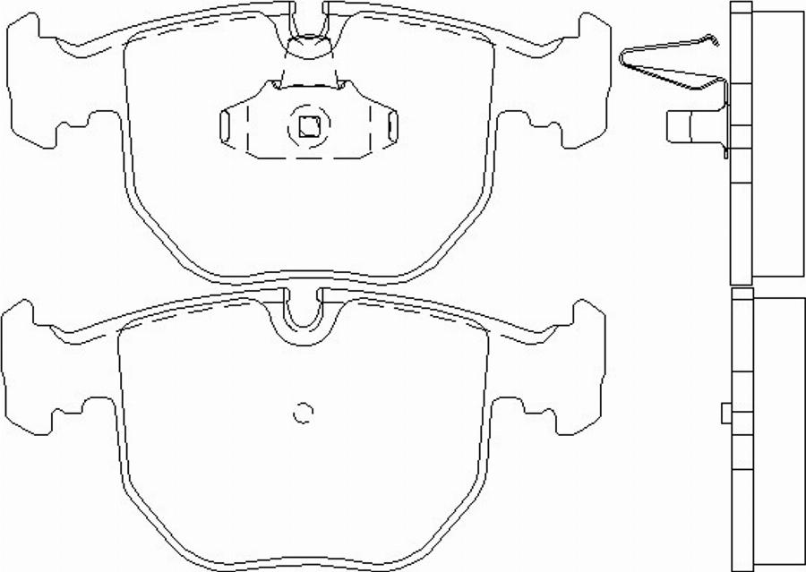 Textar 2148691 - Kit de plaquettes de frein, frein à disque cwaw.fr