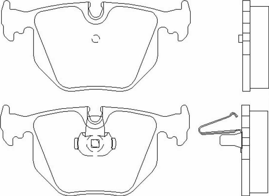 Textar 2148791 - Kit de plaquettes de frein, frein à disque cwaw.fr