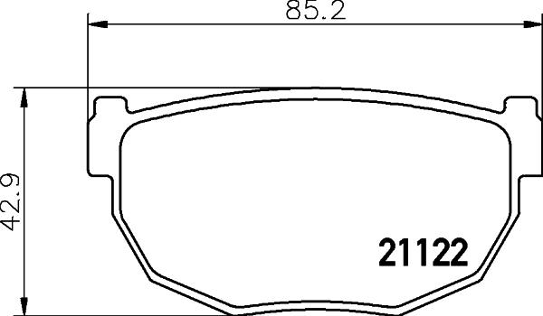 Textar 2112201 - Kit de plaquettes de frein, frein à disque cwaw.fr