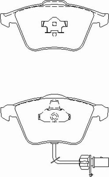 Textar 2395091 - Kit de plaquettes de frein, frein à disque cwaw.fr