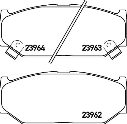 Textar 2396301 - Kit de plaquettes de frein, frein à disque cwaw.fr