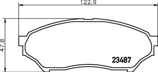 Textar 2348704 - Kit de plaquettes de frein, frein à disque cwaw.fr