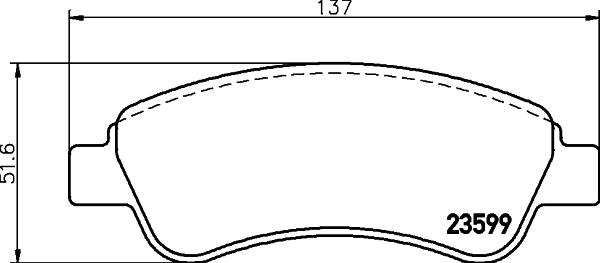 Textar 2359901 - Kit de plaquettes de frein, frein à disque cwaw.fr