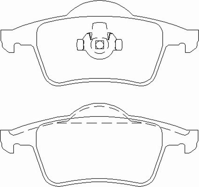 Textar 2307691 - Kit de plaquettes de frein, frein à disque cwaw.fr